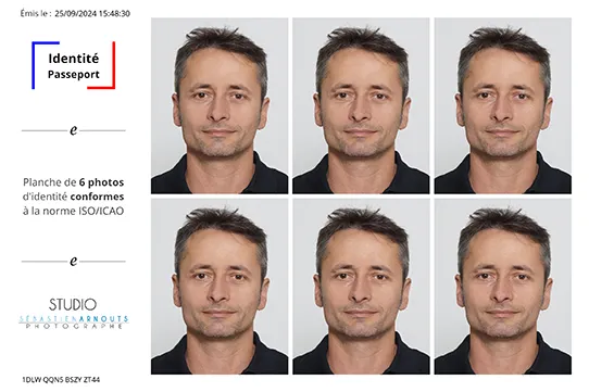 Photo d'identité aux normes pour tous documents administratifs hors ANTS à Orthez, le Béarn et les Landes - Studio Sébastien Arnouts