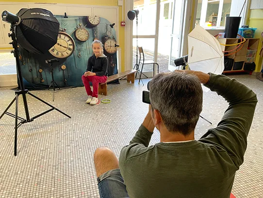 Photographe scolaire Béarn, Landes et Pays Basques - Photo individuelle - Studio Sébastien Arnouts Photographes - Orthez